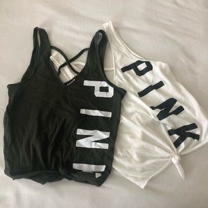 2/$15 PINK tanks